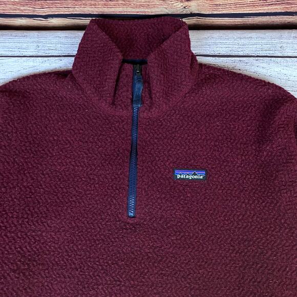 Patagonia Woolyester Fleece Quarter Zip Pullover - Picture 3 of 7